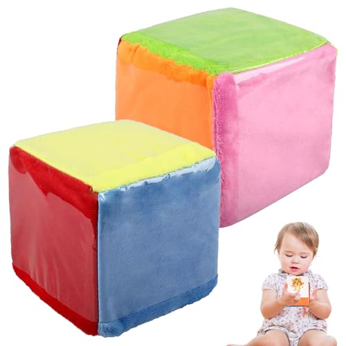 WOUYTPE 2 Stück Würfel mit Einstecktaschen, 10cm Schaumstoffwürfel Gross, Einsteckwürfel, Interaktives Lernspielzeug für Kindergarten- Und Vorschulkinder, Kann Lernkarten Einlegen WOUYTPE 2 Stück Würfel mit Einstecktaschen, 10cm Schaumstoffwürfel Gross, Einsteckwürfel, Interaktives Lernspielzeug für Kindergarten- Und Vorschulkinder, Kann Lernkarten Einlegen von WOUYTPE