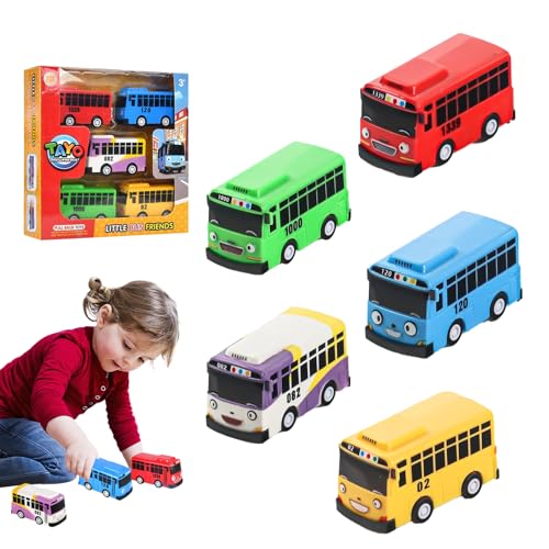 WOUYTPE 5 Stück Mini Bus Spielzeug, Mini Pull Back Spielzeugautos, Kleiner Spielzeugauto, Geeignet für Kinder Party Dekoration Oder Als Kindergeburtstag Geschenk, Keine Batterien Erforderlich WOUYTPE 5 Stück Mini Bus Spielzeug, Mini Pull Back Spielzeugautos, Kleiner Spielzeugauto, Geeignet für Kinder Party Dekoration Oder Als Kindergeburtstag Geschenk, Keine Batterien Erforderlich von WOUYTPE