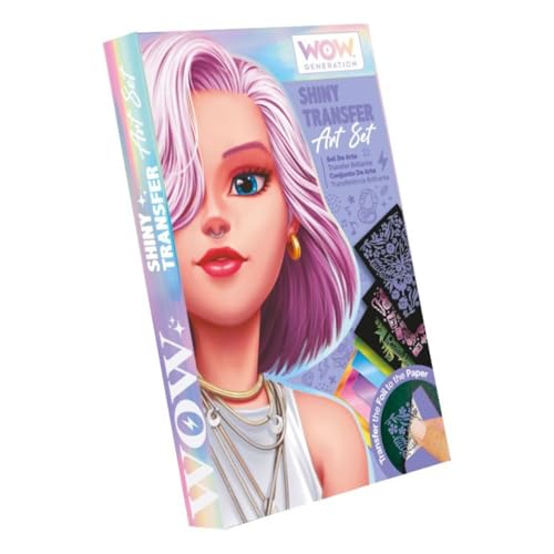 Wow Generation Shiny Transfer Künstler-Set, kreatives Basteln für Mädchen mit dekorativen Aufklebern Wow Generation Shiny Transfer Künstler-Set, kreatives Basteln für Mädchen mit dekorativen Aufklebern von WOW GENERATION
