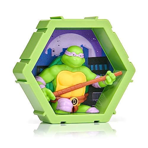 PODS 4D Ninja Turtles Donatello| Einzigartige zusammensteckbare Wackelfigur zum Sammeln, die aus ihrer Welt in Ihre platzt, Wand- oder Regaldisplay | Spielzeug und Geschenke | Serie 1 Nr. 433 von WOW! PODS