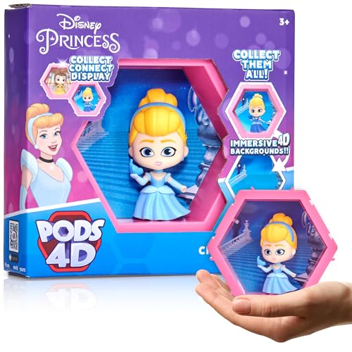 WOW! PODS 4D Disney Cinderella | Einzigartige zusammensteckbare Wackelfigur zum Sammeln, die aus ihrer Welt in Ihre Welt platzt | Wand- oder Regaldisplay | Disney Spielzeug und Geschenke WOW! PODS 4D Disney Cinderella | Einzigartige zusammensteckbare Wackelfigur zum Sammeln, die aus ihrer Welt in Ihre Welt platzt | Wand- oder Regaldisplay | Disney Spielzeug und Geschenke von WOW! PODS