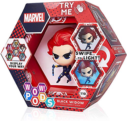 WOW! PODS Avengers Figuren - Black Widow Figur Sammelspielzeug Avengers Fanartikel Offizielle Marvel Legends Superhelden Leuchtende Wackelfigur | Marvel Fanartikel WOW! PODS Avengers Figuren - Black Widow Figur Sammelspielzeug Avengers Fanartikel Offizielle Marvel Legends Superhelden Leuchtende Wackelfigur | Marvel Fanartikel von WOW! PODS