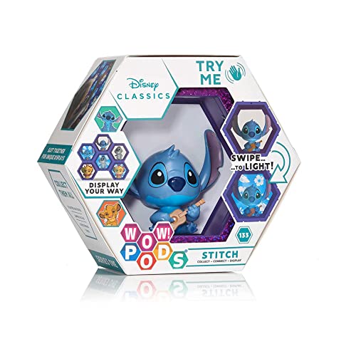 WOW! PODS Pods Disney Figuren Lilo und Stitch - Stitch | Offizielle Disney Classic Stitch Figur Leuchtende Wackelfigur zum Sammeln WOW! PODS Pods Disney Figuren Lilo und Stitch - Stitch | Offizielle Disney Classic Stitch Figur Leuchtende Wackelfigur zum Sammeln von WOW! PODS