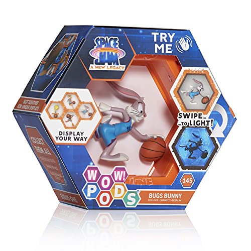 WOW! PODS Space Jam: A New Legacy - Bugs Bunny | Leuchtende Wackelkopf-Figur | Offizielle Warner Bros Sammlerstücke, Spielzeug und Geschenke für Jungen und Mädchen ab 5 Jahren WOW! PODS Space Jam: A New Legacy - Bugs Bunny | Leuchtende Wackelkopf-Figur | Offizielle Warner Bros Sammlerstücke, Spielzeug und Geschenke für Jungen und Mädchen ab 5 Jahren von WOW! PODS