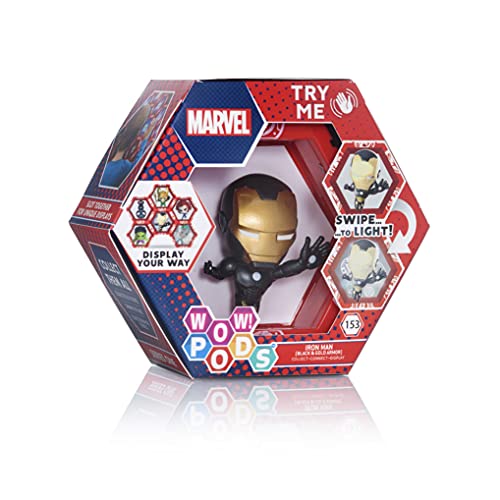 WOW! PODS POD Marvel-Iron Man Gold METALLIC, Avengers Collection - Iron Man Metallic, Bunt von WOW! PODS