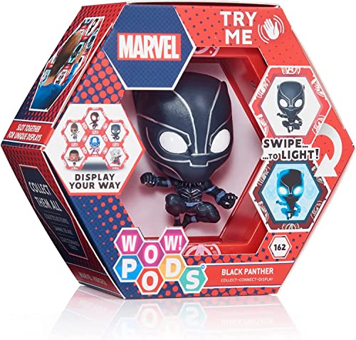 Wow! Pods Avengers Figuren - Wakanda Forever Black Panther | Avengers Fanartikel Offizielle Marvel Legends Superhelden Leuchtende Wackelfigur | Marvel Fanartikel Sammelspielzeug… von WOW! PODS