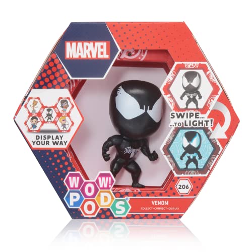 Wow! PODS Marvel Avengers Collection Venom Superhelden-Figur mit Wackelkopf, offizielle Marvel-Sammelspielzeuge und Geschenke, Nummer 523 cm, Schwarz von WOW! PODS