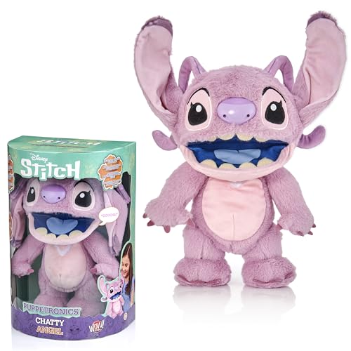 Disney Chatty Angel Deluxe Puppetronic, Interaktive Animatronik Puppe mit über 50 Sounds, spricht und bewegt Sich, Größe ca. 30 cm, für Kinder und Erwachsene Disney Chatty Angel Deluxe Puppetronic, Interaktive Animatronik Puppe mit über 50 Sounds, spricht und bewegt Sich, Größe ca. 30 cm, für Kinder und Erwachsene von WOW! STUFF