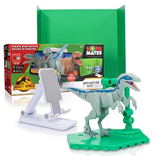 WOW! STUFF Jurassic World MovieMates Dinosaurier-Spielzeug, Blaue Actionfigur, Hyper beweglich und App, offizielles Jurassic World und Dominion Dinosaurier-Spielzeug für Kinder ab 3 Jahren WOW! STUFF Jurassic World MovieMates Dinosaurier-Spielzeug, Blaue Actionfigur, Hyper beweglich und App, offizielles Jurassic World und Dominion Dinosaurier-Spielzeug für Kinder ab 3 Jahren von WOW! STUFF