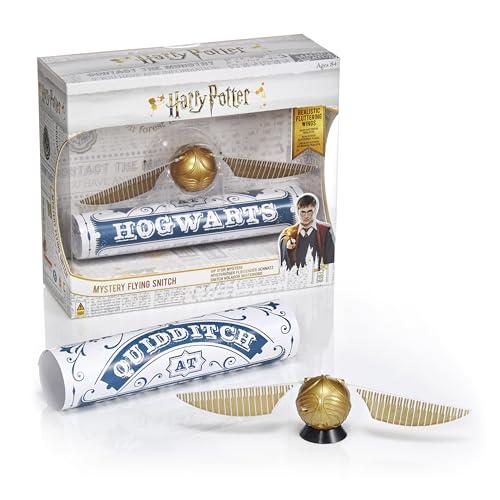 WOW! STUFF Mystery Flying Golden Snitch | Scheint magisch zu schweben | Wizarding World Offizielle Harry-Potter-Geschenke, Sammlerstücke und Spielzeug, Gold von WOW! STUFF
