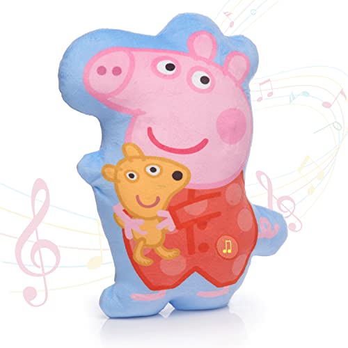 WOW! STUFF Peppa Pig Sleep Soher von Wiese Lullaby Labs | Interaktives Spielzeug im Vorschulerlernen | Nachtlicht und Musik klingt | Weiches Spielzeug für Mädchen und Jungen 2, 3, 4 und 5 Jahre alt von WOW! STUFF