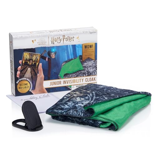 WOW! STUFF REAL FX Harry Potter Invisibility Cloak Umhang, grün, Für Kinder von WOW! STUFF