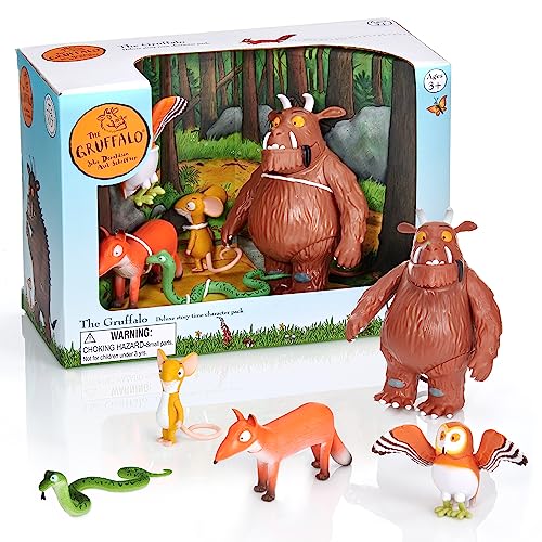WOW! STUFF The Gruffalo Story Time Family Pack New Edition | Offizielle Spielzeugcharaktere Spielen Julia Donaldson und Axel Scheffler Childrens Books and Filme WOW! STUFF The Gruffalo Story Time Family Pack New Edition | Offizielle Spielzeugcharaktere Spielen Julia Donaldson und Axel Scheffler Childrens Books and Filme von WOW! STUFF