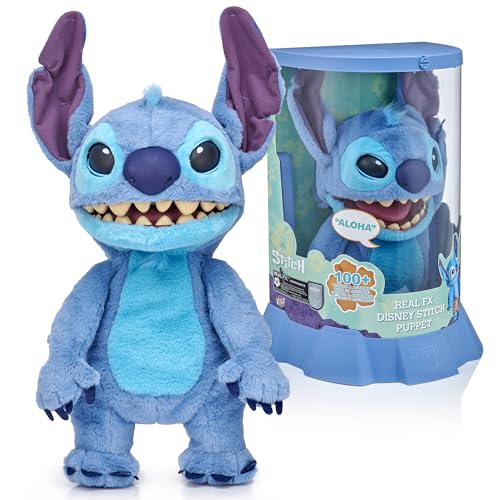 WOW! STUFF: Real FX Disney Stitch Puppet - 45,7 cm Animatronic Plüsch, über 100 Action- und Soundkombinationen, Sieht realistisch aus, klingt realistisch! 1. Auflage, ab 6 Jahren WOW! STUFF: Real FX Disney Stitch Puppet - 45,7 cm Animatronic Plüsch, über 100 Action- und Soundkombinationen, Sieht realistisch aus, klingt realistisch! 1. Auflage, ab 6 Jahren von WOW! STUFF