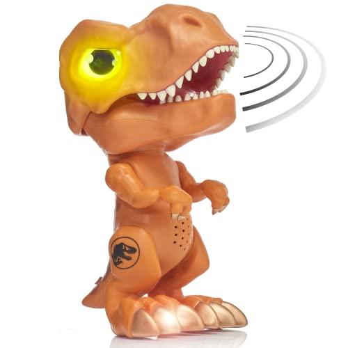 Wow! Zeug Jurassic World Trigger Chomper - T -Rex | Roaring, Light-up Dinosaurierspielzeug | Offizielle Dominion -Waren und Geschenke für Jungen und Mädchen im Alter von 5 Jahren, Mehrfarbig Wow! Zeug Jurassic World Trigger Chomper - T -Rex | Roaring, Light-up Dinosaurierspielzeug | Offizielle Dominion -Waren und Geschenke für Jungen und Mädchen im Alter von 5 Jahren, Mehrfarbig von WOW! STUFF