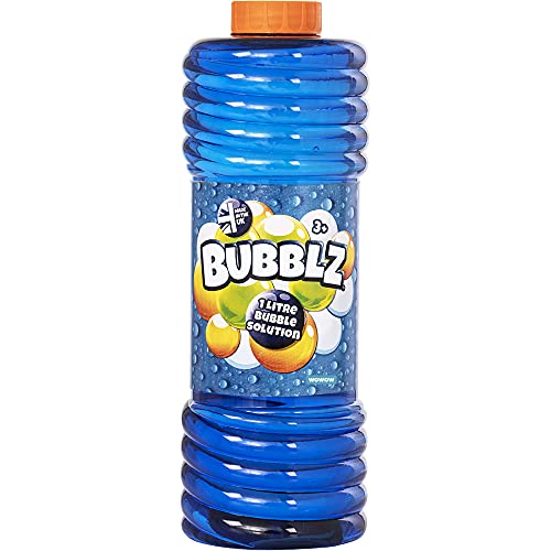 Wowow Toys & Games Seifenblasenlösung, 1 Liter, Nachfüller für Seifenblasenmaschinen, Seifenblasenpistolen, Seifenblasenstäbe, Seifenblasenrasenmäher, zufällige Farbauswahl, ab 3 Jahren, Zauberstab Wowow Toys & Games Seifenblasenlösung, 1 Liter, Nachfüller für Seifenblasenmaschinen, Seifenblasenpistolen, Seifenblasenstäbe, Seifenblasenrasenmäher, zufällige Farbauswahl, ab 3 Jahren, Zauberstab von WOWOW
