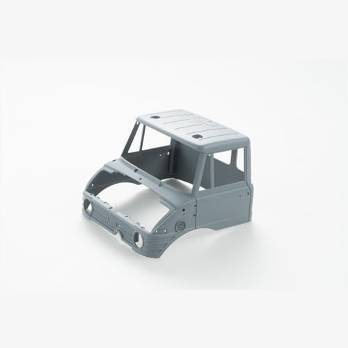 WOWRC FMS FCX24 RC Cars Zubehör für 1:24 Unimog Crawler RC Trucks Teile : Car Body Karosserie Autoschale (Grey) von WOWRC