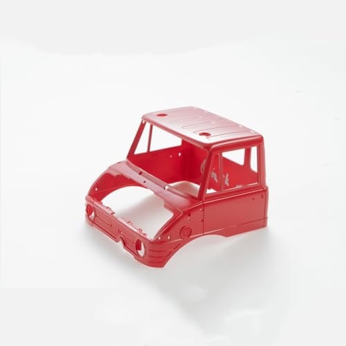 WOWRC FMS FCX24 RC Cars Zubehör für 1:24 Unimog Crawler RC Trucks Teile : Car Body Karosserie Autoschale (Red) von WOWRC