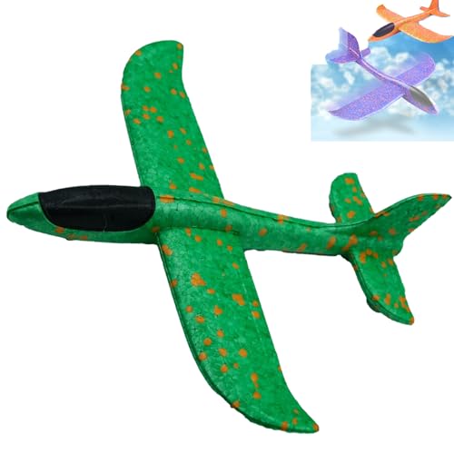 WOZJ Throwing Planes for Kids Foam Throwing Glider Plane，Foam Plane Gliding Airplane Throwing Toys，for Kids Styrofoam Airplanes Gift for Boys Girls Outdoor Sport Aircraft Birthday Party Favors von WOZJ