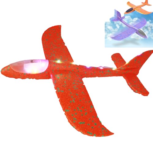 WOZJ Throwing Planes for Kids Foam Throwing Glider Plane，Foam Plane Gliding Airplane Throwing Toys，for Kids Styrofoam Airplanes Gift for Boys Girls Outdoor Sport Aircraft Birthday Party Favors von WOZJ
