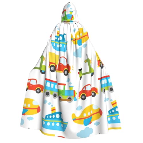 Diversifizierter Transportaufdruck für Herren und Damen, Erwachsene, Kapuzenumhang, Cosplay, Kostüm, Halloween, Weihnachten, Karneval, Partys Diversifizierter Transportaufdruck für Herren und Damen, Erwachsene, Kapuzenumhang, Cosplay, Kostüm, Halloween, Weihnachten, Karneval, Partys von WOmeng