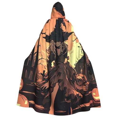 Halloween Horror Print Herren Damen Erwachsene Kapuzenumhang Cosplay Kostüm Halloween Weihnachten Karneval Partys Halloween Horror Print Herren Damen Erwachsene Kapuzenumhang Cosplay Kostüm Halloween Weihnachten Karneval Partys von WOmeng