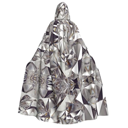 Kapuzenumhang mit Diamantmuster für Herren und Damen, Erwachsene, Cosplay, Kostüm, Halloween, Weihnachten, Karneval, Partys Kapuzenumhang mit Diamantmuster für Herren und Damen, Erwachsene, Cosplay, Kostüm, Halloween, Weihnachten, Karneval, Partys von WOmeng