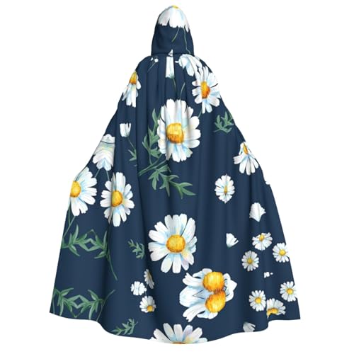 Kapuzenumhang mit Gänseblümchen-Aufdruck, für Erwachsene, Cosplay, Halloween, Weihnachten, Karneval, Partys Kapuzenumhang mit Gänseblümchen-Aufdruck, für Erwachsene, Cosplay, Halloween, Weihnachten, Karneval, Partys von WOmeng