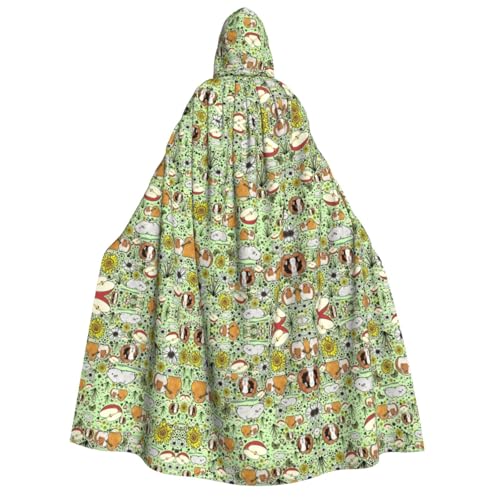 Meerschweinchen-Aufdruck, für Herren und Damen, Erwachsenen-Kapuzenumhang, Cosplay, Kostüm, Halloween, Weihnachten, Karneval, Partys Meerschweinchen-Aufdruck, für Herren und Damen, Erwachsenen-Kapuzenumhang, Cosplay, Kostüm, Halloween, Weihnachten, Karneval, Partys von WOmeng
