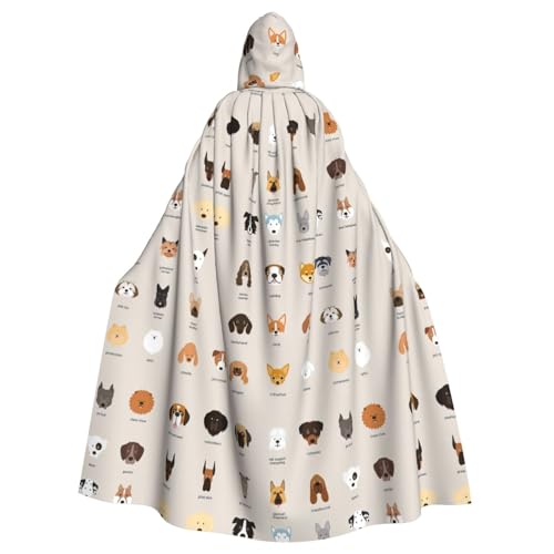WOmeng Halloween-Umhang mit Kapuze, mittelalterliche Farben, Kostüm, Cosplay, Party WOmeng Halloween-Umhang mit Kapuze, mittelalterliche Farben, Kostüm, Cosplay, Party von WOmeng