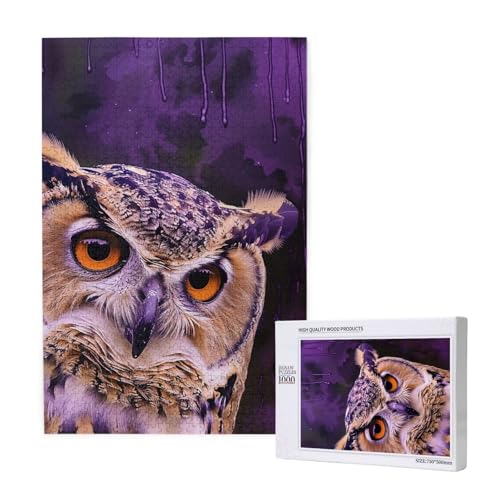 Animal Printed Jigsaw Puzzle with Storage Box, Wooden Puzzle for Adults and Kids, 1000 Pieces Family Fun Decorative Game Animal Printed Jigsaw Puzzle with Storage Box, Wooden Puzzle for Adults and Kids, 1000 Pieces Family Fun Decorative Game von WPUTY