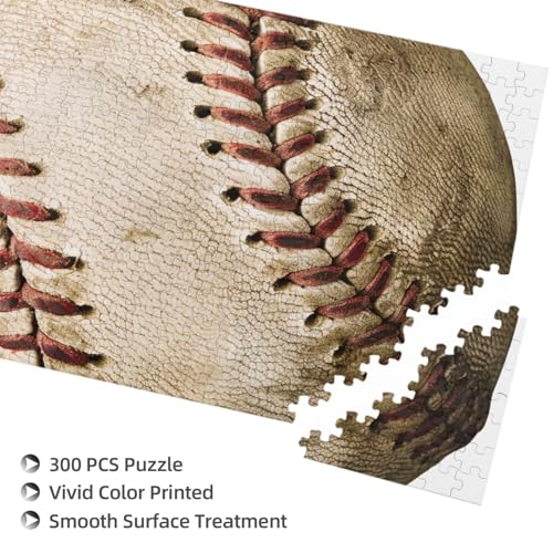 Baseball 1 bedrucktes Puzzle mit Aufbewahrungsbox, Holzpuzzle für Erwachsene und Kinder, 300 Teile Familienspaß, dekoratives Spiel Baseball 1 bedrucktes Puzzle mit Aufbewahrungsbox, Holzpuzzle für Erwachsene und Kinder, 300 Teile Familienspaß, dekoratives Spiel von WPUTY