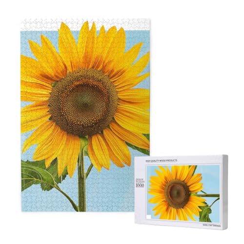 Bloom Sunflowers Printed Jigsaw Puzzle with Storage Box, Wooden Puzzle for Adults and Kids, 1000 Pieces Family Fun Decorative Game Bloom Sunflowers Printed Jigsaw Puzzle with Storage Box, Wooden Puzzle for Adults and Kids, 1000 Pieces Family Fun Decorative Game von WPUTY