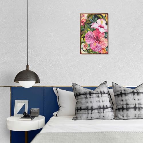 Hibiskus Blumen Druck gedruckt Puzzle mit Aufbewahrungsbox, Holzpuzzle für Erwachsene und Kinder, 300 Teile Familienspaß, dekoratives Spiel Hibiskus Blumen Druck gedruckt Puzzle mit Aufbewahrungsbox, Holzpuzzle für Erwachsene und Kinder, 300 Teile Familienspaß, dekoratives Spiel von WPUTY