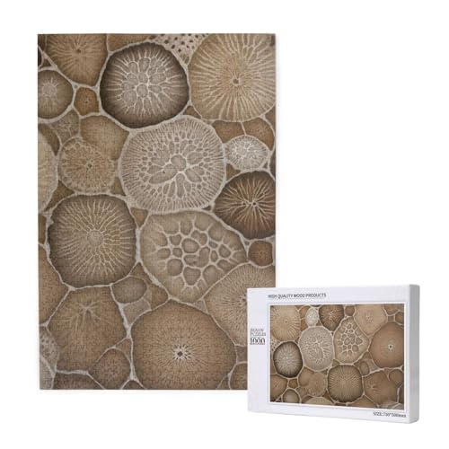 Petoskey Stone Printed Jigsaw Puzzle with Storage Box, Wooden Puzzle for Adults and Kids, 1000 Pieces Family Fun Decorative Game Petoskey Stone Printed Jigsaw Puzzle with Storage Box, Wooden Puzzle for Adults and Kids, 1000 Pieces Family Fun Decorative Game von WPUTY