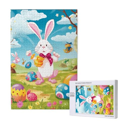 Spring Happy Festival Holiday Printed Jigsaw Puzzle with Storage Box, Wooden Puzzle for Adults and Kids, 1000 Pieces Family Fun Decorative Game Spring Happy Festival Holiday Printed Jigsaw Puzzle with Storage Box, Wooden Puzzle for Adults and Kids, 1000 Pieces Family Fun Decorative Game von WPUTY