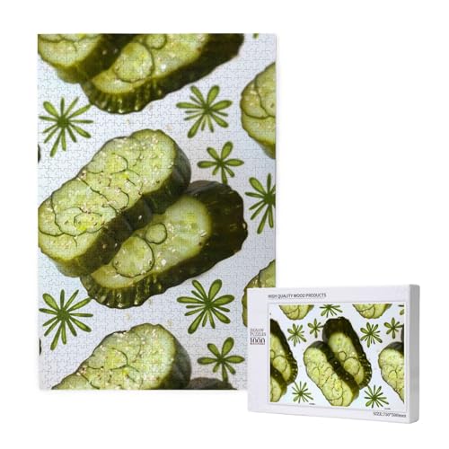 Sushi Dill Pickles Bedrucktes Puzzle mit Aufbewahrungsbox, Holzpuzzle für Erwachsene und Kinder, 1000 Teile Familienspaß, dekoratives Spiel Sushi Dill Pickles Bedrucktes Puzzle mit Aufbewahrungsbox, Holzpuzzle für Erwachsene und Kinder, 1000 Teile Familienspaß, dekoratives Spiel von WPUTY