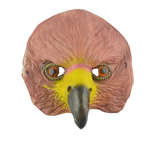 WQFTFO Adler-Maske, Vinyl, halbe Gesichtsabdeckung, Halloween-Show-Party, Kostüm-Requisite WQFTFO Adler-Maske, Vinyl, halbe Gesichtsabdeckung, Halloween-Show-Party, Kostüm-Requisite von WQFTFO
