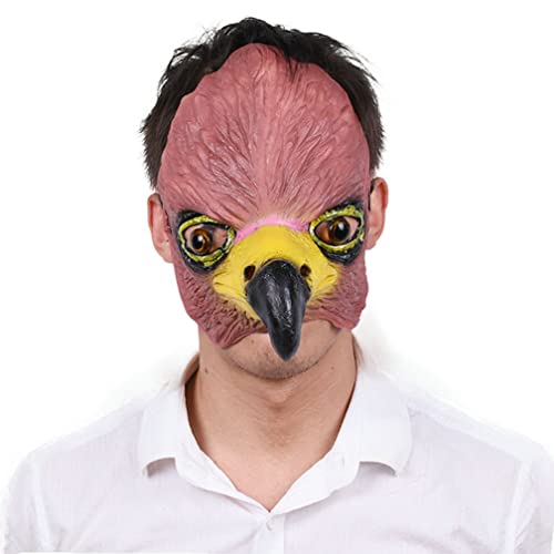 WQFTFO Adler-Maske Lustige Tier Kunststoff Vollgesichtsabdeckung Karneval Halloween Party Kostüm Requisite WQFTFO Adler-Maske Lustige Tier Kunststoff Vollgesichtsabdeckung Karneval Halloween Party Kostüm Requisite von WQFTFO