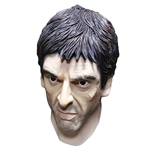 WQFTFO Al Pacino Maske Party Vollgesichtsabdeckung Halloween Cosplay Prop WQFTFO Al Pacino Maske Party Vollgesichtsabdeckung Halloween Cosplay Prop von WQFTFO