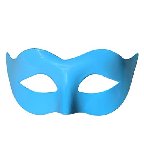 WQFTFO Blaue Partymaske Kunststoff Halbgesichtsabdeckung Cosplay Prop für Kostümparty WQFTFO Blaue Partymaske Kunststoff Halbgesichtsabdeckung Cosplay Prop für Kostümparty von WQFTFO