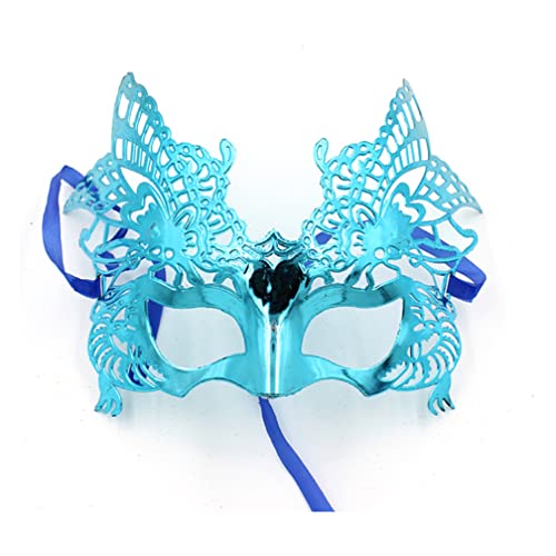 WQFTFO Blaue Schmetterlingsmaske, Weihnachtsfeier, halbe Gesichtsbedeckung, Erwachsenenkostüm, Spielen WQFTFO Blaue Schmetterlingsmaske, Weihnachtsfeier, halbe Gesichtsbedeckung, Erwachsenenkostüm, Spielen von WQFTFO