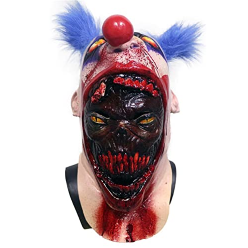 WQFTFO Clown Jokerss Maske Halloween Cosplay Prop Party Vollgesichtsabdeckung WQFTFO Clown Jokerss Maske Halloween Cosplay Prop Party Vollgesichtsabdeckung von WQFTFO