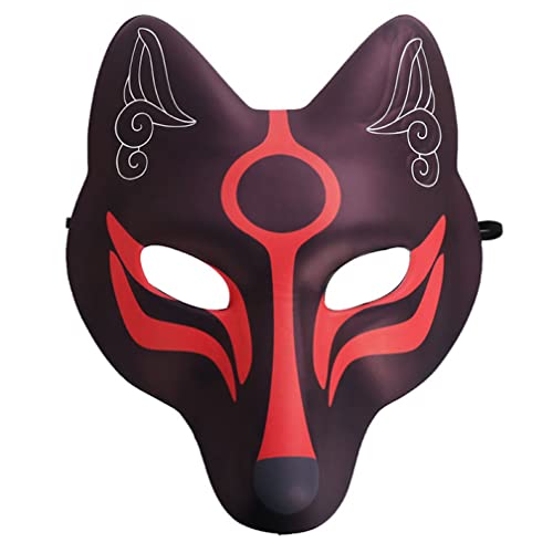 WQFTFO Fox Mask EVA Half Face Mask Party Costume Prop WQFTFO Fox Mask EVA Half Face Mask Party Costume Prop von WQFTFO