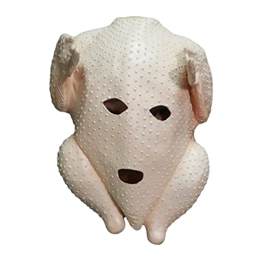 WQFTFO Hahn-Huhn-Körpermaske, Halloween, Cosplay, Requisite, Party, Vollgesichtsabdeckung WQFTFO Hahn-Huhn-Körpermaske, Halloween, Cosplay, Requisite, Party, Vollgesichtsabdeckung von WQFTFO