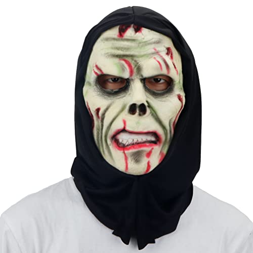 WQFTFO Horror Ghost Maske PU Schaum Vollgesichtsabdeckung Kostüm Spielhaube für Halloween WQFTFO Horror Ghost Maske PU Schaum Vollgesichtsabdeckung Kostüm Spielhaube für Halloween von WQFTFO