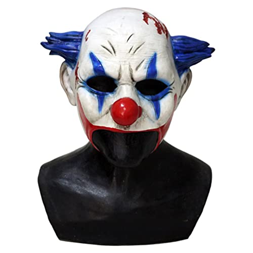 WQFTFO Jokerss Clown Maske Party Vollgesichtsabdeckung Halloween Cosplay Prop WQFTFO Jokerss Clown Maske Party Vollgesichtsabdeckung Halloween Cosplay Prop von WQFTFO