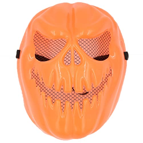 WQFTFO Kürbis Maske Kunststoff Vollgesichtsabdeckung Halloween Cosplay Prop WQFTFO Kürbis Maske Kunststoff Vollgesichtsabdeckung Halloween Cosplay Prop von WQFTFO