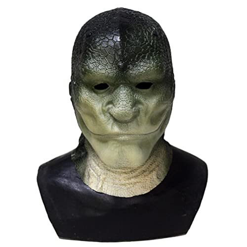 WQFTFO Lizard Man Maske Party Vollgesichtsabdeckung Halloween Cosplay Prop WQFTFO Lizard Man Maske Party Vollgesichtsabdeckung Halloween Cosplay Prop von WQFTFO