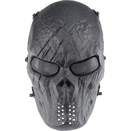 WQFTFO Maske Horror Schädel Vollgesichtsmaske Kostüm Spiel Gesichtsbedeckung für Halloween WQFTFO Maske Horror Schädel Vollgesichtsmaske Kostüm Spiel Gesichtsbedeckung für Halloween von WQFTFO